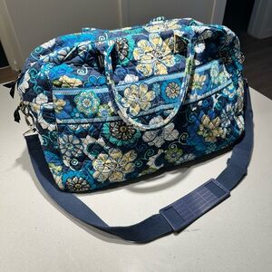 Vera Bradley Large Zippered Travel Duffel